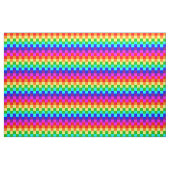Tissu Carrés arc-en-ciel (Fat Quarter)