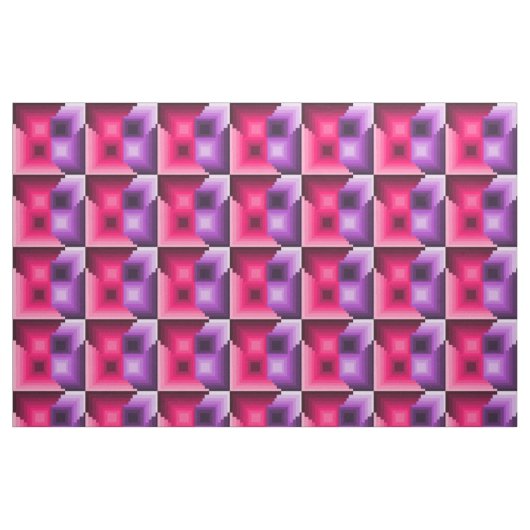 Tissu Carrés Art déco (Fat Quarter)
