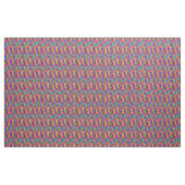 Tissu Carrés crâne sucre (Yard)