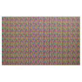 Tissu Carrés crâne sucre (Yard)