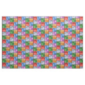 Tissu Carrés de dinosaure (Fat Quarter)