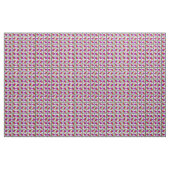 Tissu Carrés et cercles Abstraits (Yard)