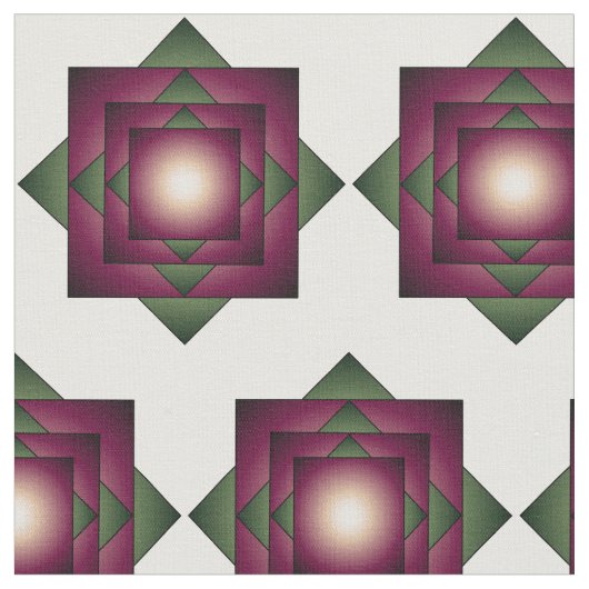 Tissu Carrés géométriques (Fermer)