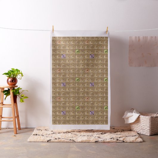 Tissu Carrés Motifs (In Situ)