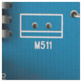Tissu Carte de circuit imprimé électronique (Détail)