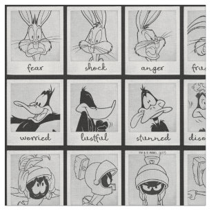 Tissu Carte d'émotion de caractères LOONEY TUNES™