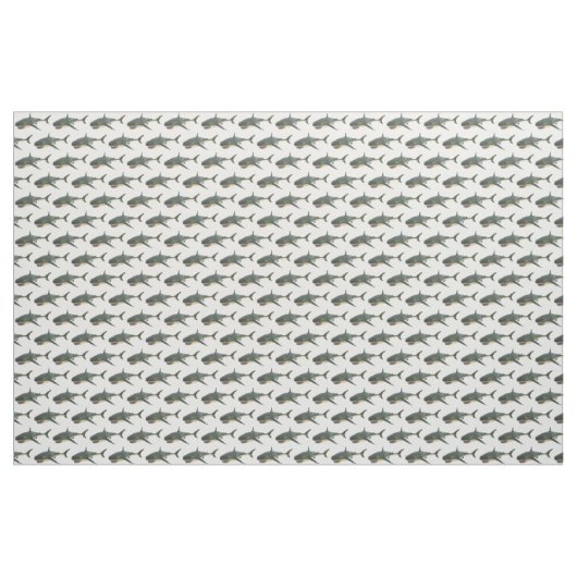 Tissu Carte d'identification des requins (Yard)