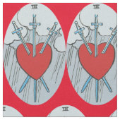 Tissu Carte Tarot 3 épées Thunder_Cove (Fermer)