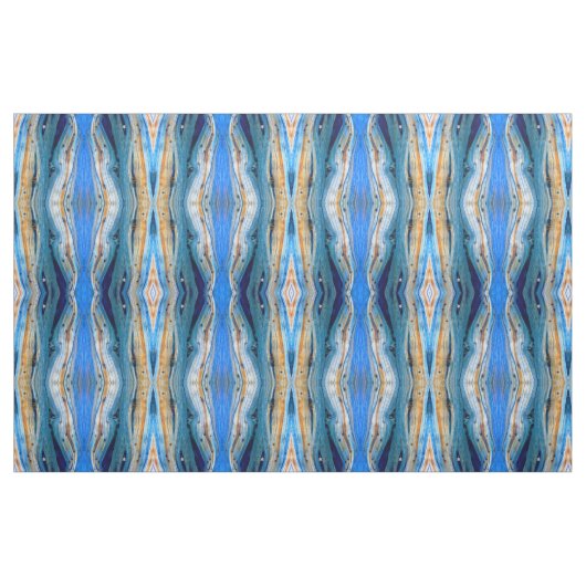 Tissu carton patiné bleu (Fat Quarter)