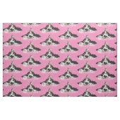 Tissu Cartoon anglais Cocker spaniel Fabric (Fat Quarter)