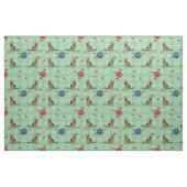 Tissu Cartoon German Shepherd (Fat Quarter)