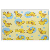 Tissu Cartoon mignon Jaune Motif de colliers (Fat Quarter)