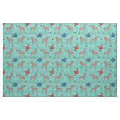Tissu Cartoon Weimaraner (Fat Quarter)