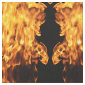 Tissu Cascade de flamme (Fermer)