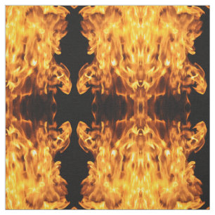 Tissu Cascade de flamme