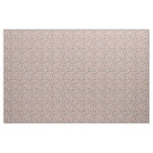 Tissu Castors & nénuphars sur gris rose clair (Yard)