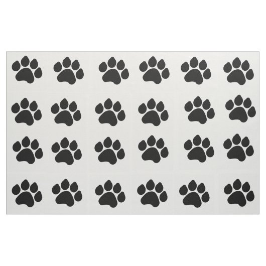 Tissu cat footprint (Yard)