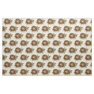 Tissu Cat Kitten Holly Winterberry