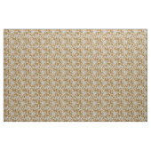Tissu Caterpillar maximaliste rustique tropical - marron (Yard)