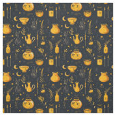 Tissu Cauldrons Et Potions Halloween (Échantillon)