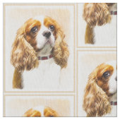 Tissu Cavalier Le Roi Charles Spaniel Peinture originale (fermé)