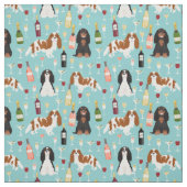 Tissu Cavalier roi Charles Spaniel (Échantillon)