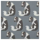 Tissu cavalier roi spaniel (Échantillon)