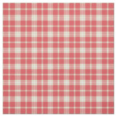 Tissu Cayenne et plaid rose de corail de mode (Échantillon)