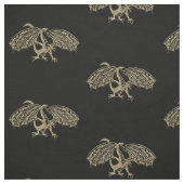 Tissu céleste Golden Dragon Goth (Échantillon)
