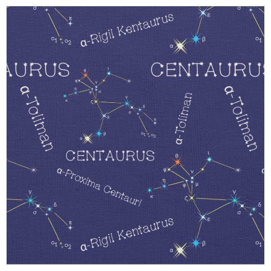 Tissu Centaurus de constellation de l'hémisphère Sud (Fermer)