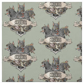 Tissu Cerberus et serpent (Échantillon)