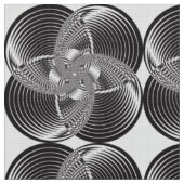 Tissu cercle arabesque intersecté (Fermer)