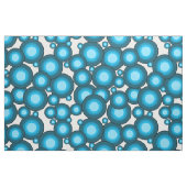 Tissu Cercle d'année Bleu 70's (Fat Quarter)