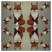 Tissu Cercle Fox (Échantillon)