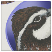 Tissu Cercle principal de cailles (Fermer)