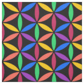 Tissu Cercles arc-en-ciel (Échantillon)