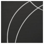 Tissu Cercles blancs motif (Échantillon)