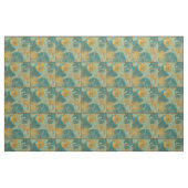 Tissu Cercles bleus et jaunes (Fat Quarter)