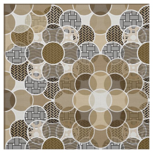 Tissu Cercles, cercles, cercles ! (Échantillon)