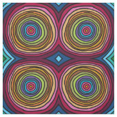 Tissu Cercles Colorés (Échantillon)