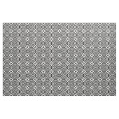 Tissu Cercles concentriques noir et blanc Illusion d'opt (Yard)
