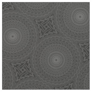 Tissu Cercles de charbon motif