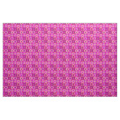 Tissu Cercles funky rose (Yard)