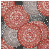 Tissu cercles géométriques modernes Abstraits formes ron (Échantillon)