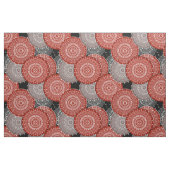 Tissu cercles géométriques modernes Abstraits formes ron (Fat Quarter)