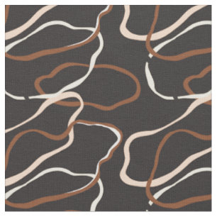 Tissu Cercles gras géométriques basiques expressifs mode