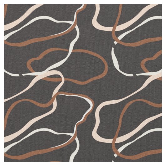 Tissu Cercles gras géométriques basiques expressifs mode (Fermer)