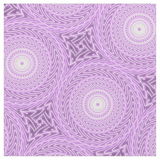 Tissu Cercles Lilac motif (Fermer)