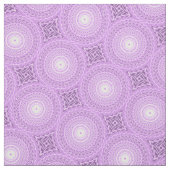 Tissu Cercles Lilac motif (Échantillon)