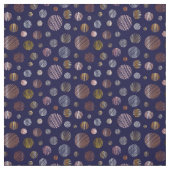 Tissu Cercles métalliques (Échantillon)